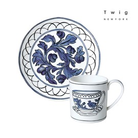 Twig New York Bluebird Single Dessert &amp; Brunch Set / 트위그뉴욕 블루버드 싱글 디저트&브런치 세트