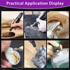 Diamond Grinding Bit Compatible with Dremel, 52Pcs Stone Carving Set