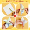 1200 Pcs DIY Pinwheel Craft Kit for Kids Party Favor,
