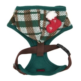 Festive Harness A Dog Harness, Green, M