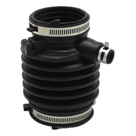Hoypeyfiy 17228-5G0-A00 Air Intake Hose Rubber with Clamps, Air Intake Hose Tube Replacement for Honda Accord 3.5L 2013 2014 2015 2016 2017, Replaces 696-049