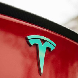 IPG Compatible with Model 3 Decal (9 Logo Set) Stickers Set Personalize Your Vehicle (Gloss Blue Coral)