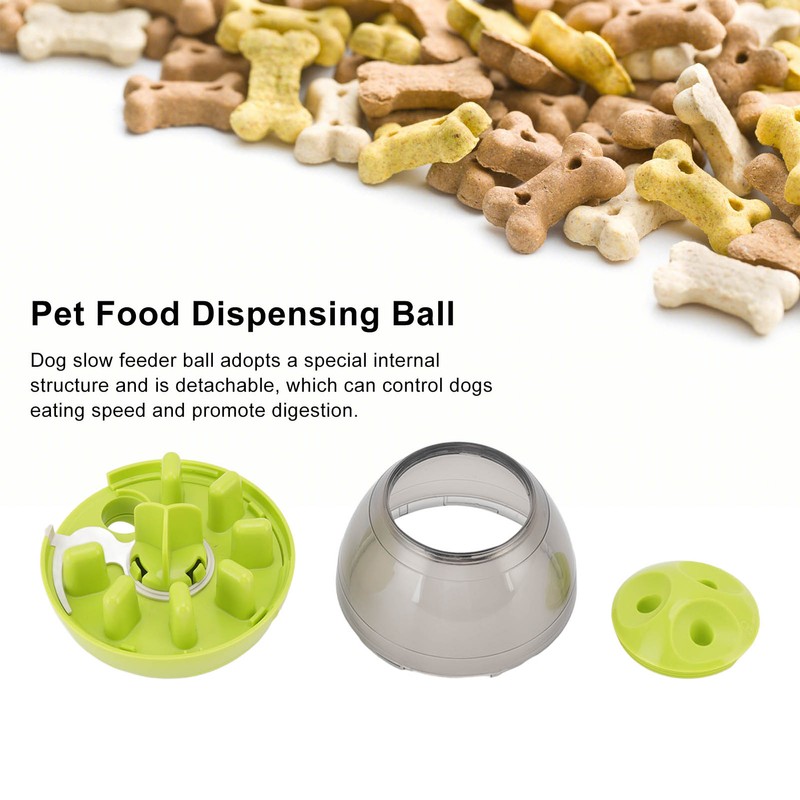 Pet Food Dispensing Ball Interactive Memory Training Dog Slow Feeder