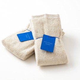 Tsubame Towel, Founded in 1887, MISHIRINO TOWEL Face Towel, Instantly Absorbent, Non-Fluffy, Antibacterial, Odor Resistant, Senshu Towel, Set of 2, 13.4 x 35.4 inches (34 x 90 cm), Mislino Towel,