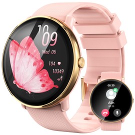 Smart Watch for Women - 1.43" AMOLED Display Smartwatch with Call Function, 111+ Sports, Notification, IP68 Waterproof, Fitness Watch with Heart Rate SpO2 Sleep Monitor Step Counter for Android iOS