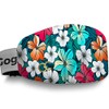 GogglesCover: Protective ski and snowboard goggles cover, Tropical design