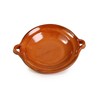 Ancient Cookware, Mexican Clay Mini Flat Cazuela, 8 Ounces