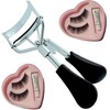 Elecsera Combo of Eyelash Curler and False Eyelashes (Pack of