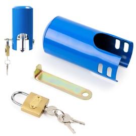 Yooyan Outdoor Tap Lock with Lock, Cover Outdoor Water Tap Lock, Tap Protective Cover, Anti-Theft Lock for Outdoors, Kitchens, Gardens