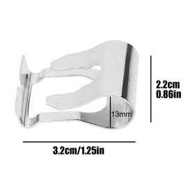 4 PCS Windscreen Wiper Clips,Wiper Linkage Repair Clip Wiper Motor Repair Clip Kit for Car Wiper Motor Linkage Rods Arms Popping Off Fixing