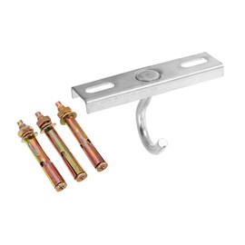 Mobestech Heavy Duty Ceiling Hook Plate Versatile Bracket for Plants Sandbags and Fixtures Quick Installation Aesthetic Design No Drilling Required