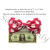 Large Solid Red Jewel Tone Essentials Hair Bow (Alligator Clip)