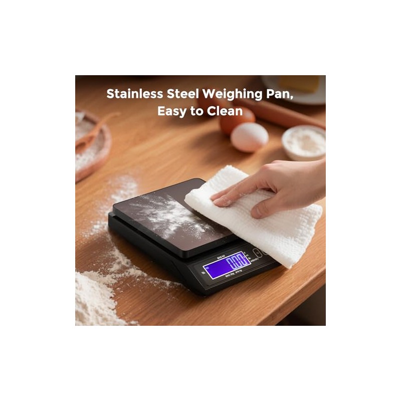 Bonvoisin Baking Scale 0.1 Gram Accuracy Digital Scale for Kitchen,