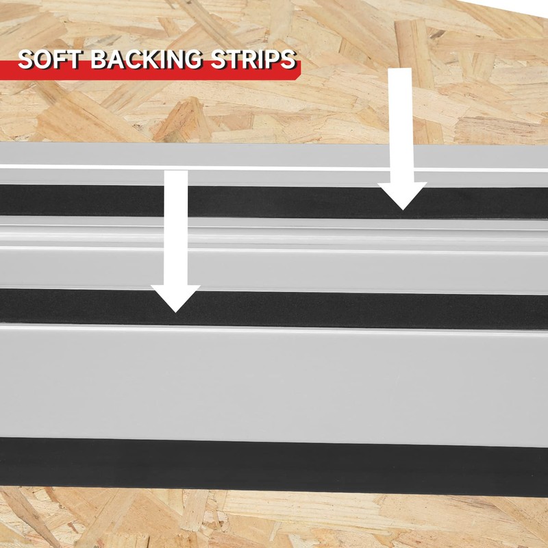 Eastvolt 55" Track Saw Guide Rail for Track Saw, 1x55
