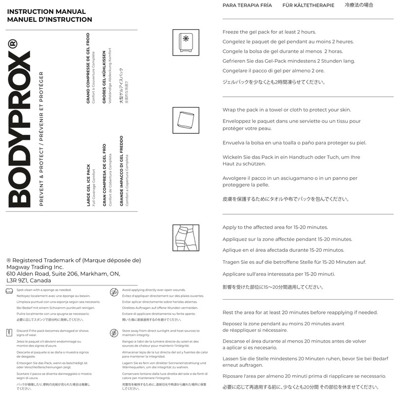 Flexible Large Gel Ice Pack for Shoulders, Arms, Back and