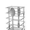 Premier Housewares Cutlery Design Cutlery Caddy - Chrome