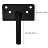 Self-Locking Gate Latch Heavy Duty Post Mount Automatic Gravity Lever