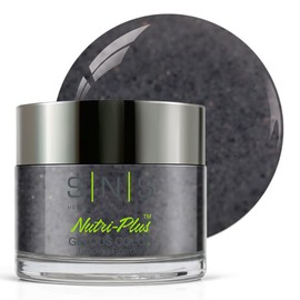 SNS Nail Dip Powder, Gelous Color Dipping Powder - Breaking The Ice (Gray, Bronze/Silver, Shimmer) - Long-Lasting Dip Nail Color Lasts 14 Days - Low-Odor & No UV Lamp Required - 1.5oz