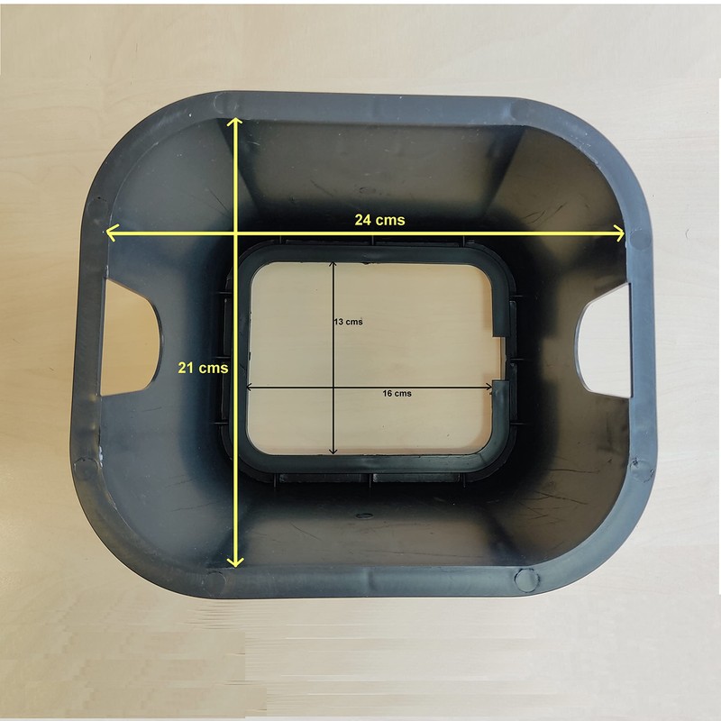 S&M 760808 Buried Watering Box, 2 Outlets, Black/Green
