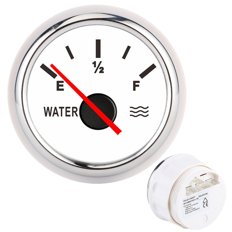 2in Pointer Water Liquid Level Gauge High Accuracy Universal for