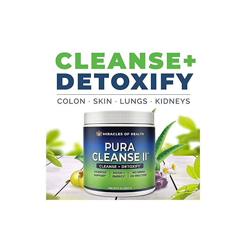 Miracles of Health Pura Cleanse II Super Herb & Fiber