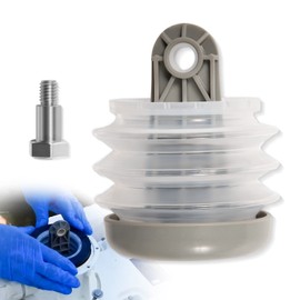 385230980 Pump Bellow Kit Toilet Pump Bellows S/T Pump Kit Fit for Dometic/Sealand VG & VHT Series, Vacuflush S Series, J Series Vacuum Pump & T Series Discharge Pump, Including Bushing and Bolt