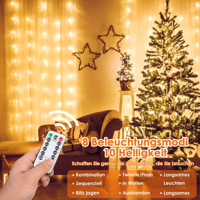 Anpro LED USB Light Curtain