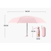 Costume Bay Compact Mini 5 Fold Anti-UV Umbrella with Durable