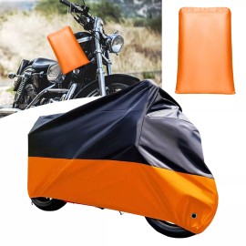 ELEGANT CHOISE XXXL Motorcycle Cover - Waterproof, UV & Dust Protection for Outdoor Scooters US