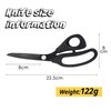 OWLMATE Dressmaking Scissors, Fabric Scissors, Sharp, Left-Handed Scissors, Scissors Set