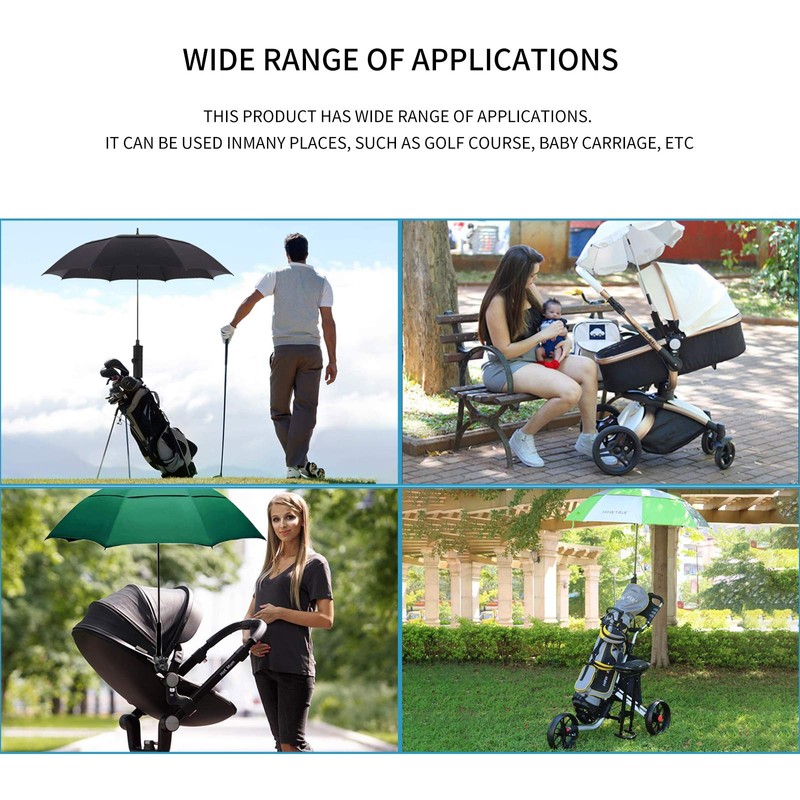Golf Accessories, Golf Umbrella Holder, Golf Umbrella Holder for Trolley,