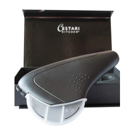 Pizza Cutter Wheel: Easy Clean - Protective Blade Guard -Razor Sharp Ceramic Edge Cuts Smoothly - Sharper than Stainless Steel, No Rust Nonstick Pizza Slicer - Luxury Gift Box - Pizza Gifts | Cestari