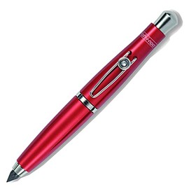 KOH-I-NOOR Metal Mechanical Pencils with Sharpener 5320 red