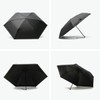 Kunirps US050-1001 Ultra Light Slim Folding Umbrella, Lightweight, For Rain