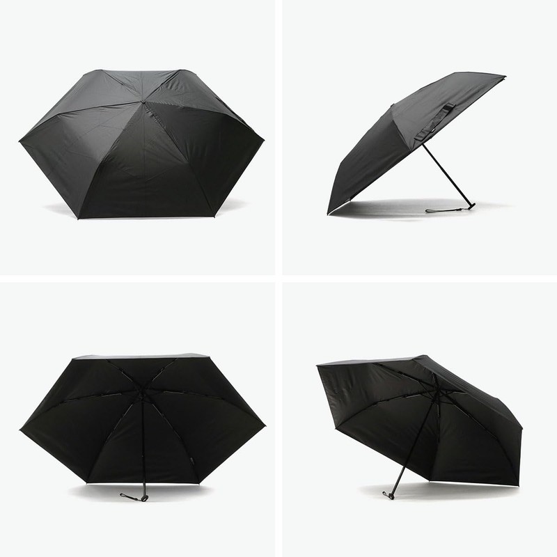Kunirps US050-1001 Ultra Light Slim Folding Umbrella, Lightweight, For Rain