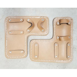 Evoke Gear Tree Climbing Spike/ Spur Pair Leather Pads Replacement New