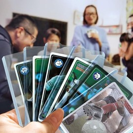 800 PCS Fundas TopLoaders para Tarjetas para Tarjetas Coleccionables, Protectores de Tarjetas de Béisbol de Plástico Duro de 3" x 4", Portarjetas Comp