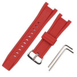 KHZBS Resin g-Shock Replacement Band for Casio GST-B100 GST-210 GST-S300 GST-S110 GST-S100 Watch Strap Wrist Band