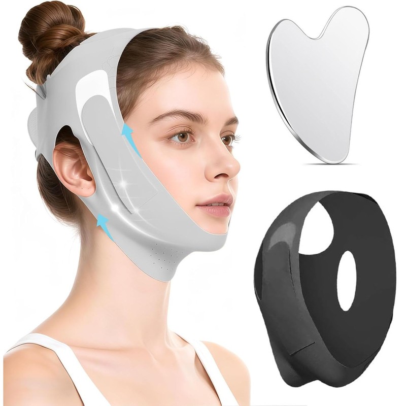 3 PCS Faja Papada, Lifting de Cara Correa, Correa Adelgazante