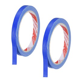 M METERXITY 2 Pack Ping Pong Edge Tape Fiber Cloth Protective Tape Accessories Used to Cover Racket Edge 33ft x 0.4" Blue