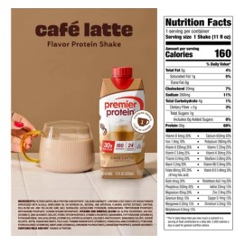 Premier Protein Batido Premier Protein Café Con Leche 325 Ml                                                                                          