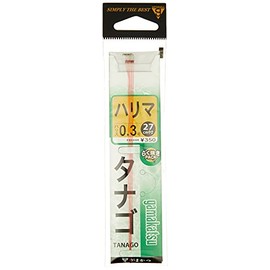 Gamakatsu 11022-0-0.3-07 Takago Hook with Thread, Harima (Brown) 0.3