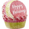 Wilton Happy Christmas Cupcake Cases, Paper, Multicoloured, 6.35 x 5.08
