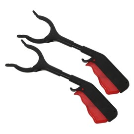 Zerodeko 2PCS Grabber Tool with Ergonomic Long Handle for Collection Versatile Litter Picker for Indoor and Outdoor Use for Sanitation Workers and Garden Cleanup