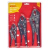 Amtech C1670 3 Piece Locking Grip plier Set