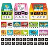 Headu DE52484 Writing Workshop Educational Game Montessori Orange