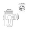 Shower Diverter Valve 3 Way Kitchen Tap Diverter Brass Sink
