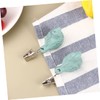KICHOUSE Dining Table Cover Clamps 4pcs Creative Bird Shape Iron