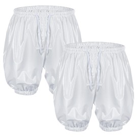 Nuanchu 2 Pcs Unisex Washable Adult Diaper Cover Reusable Leakproof Incontinence Underpants for Incontinence Supplies(M Size)