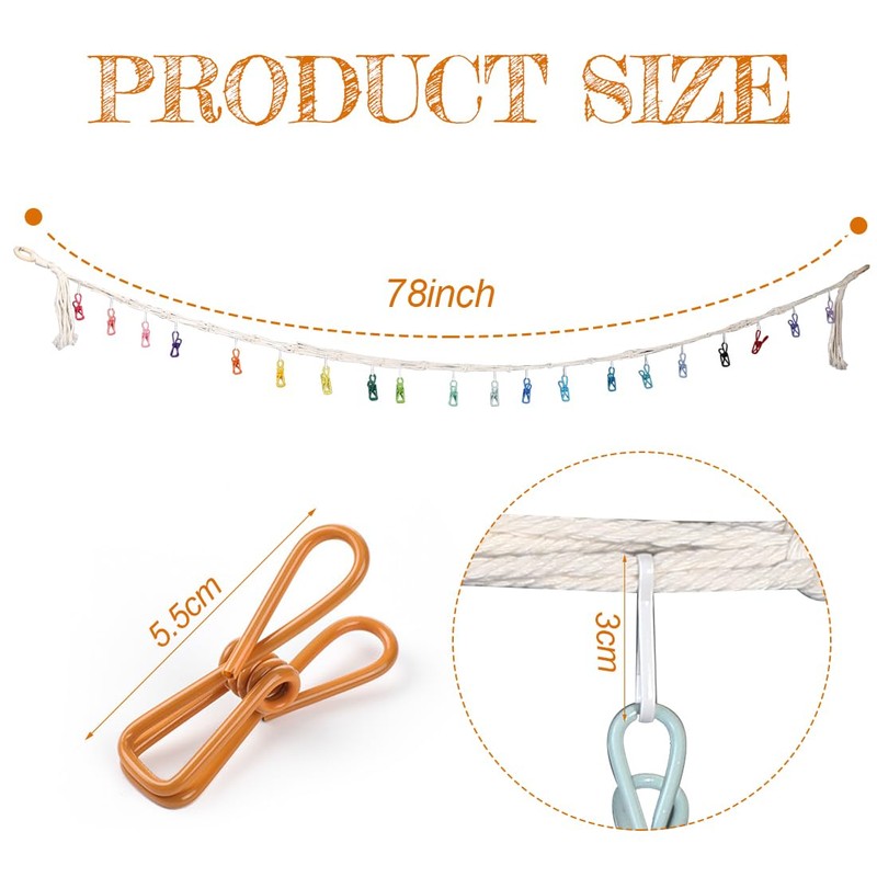 YJWZWE Stuffed Animal Storage Chain 78inch Hanging Stuff Animals Organizer